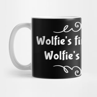 Wolfie is just fine Mug